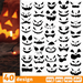 Scary faces halloween SVG bundle - Svg Ocean