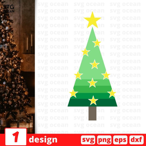 Christmas tree SVG Cut file - Svg Ocean