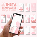 Pink Instagram story templates - Svg Ocean