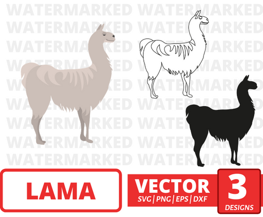 Lama svg