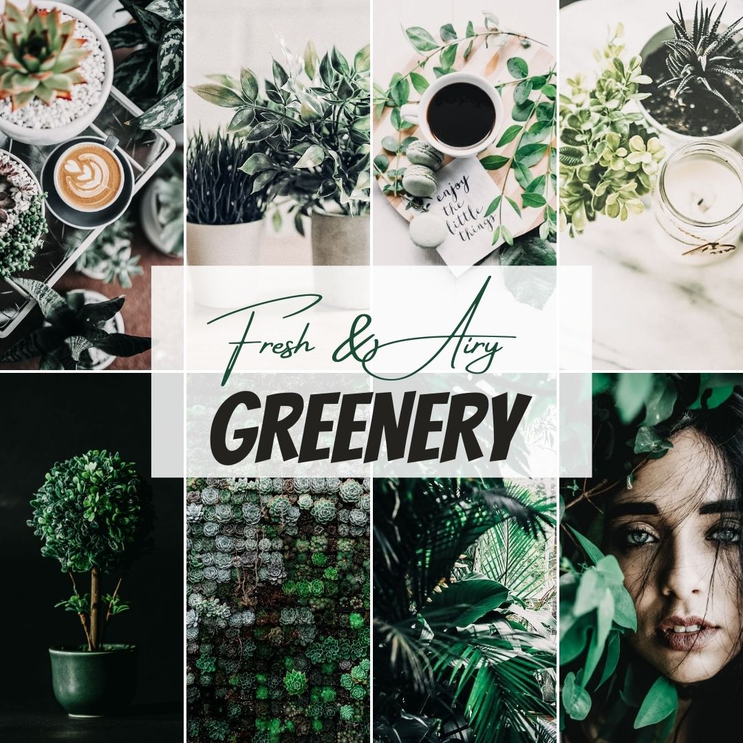 Greenery mobile lightroom preset - Svg Ocean — svgocean