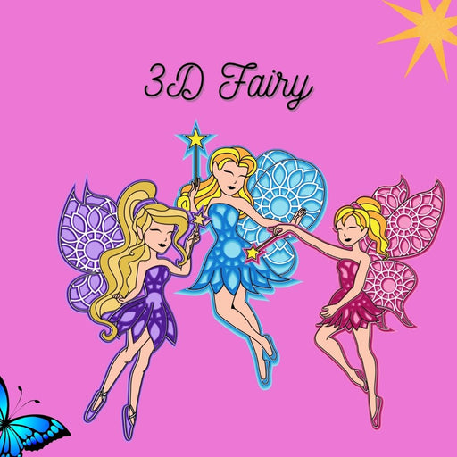 3D Fairy SVG Bundle - Svg Ocean