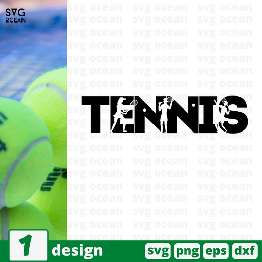 Tennis SVG vector bundle - Svg Ocean