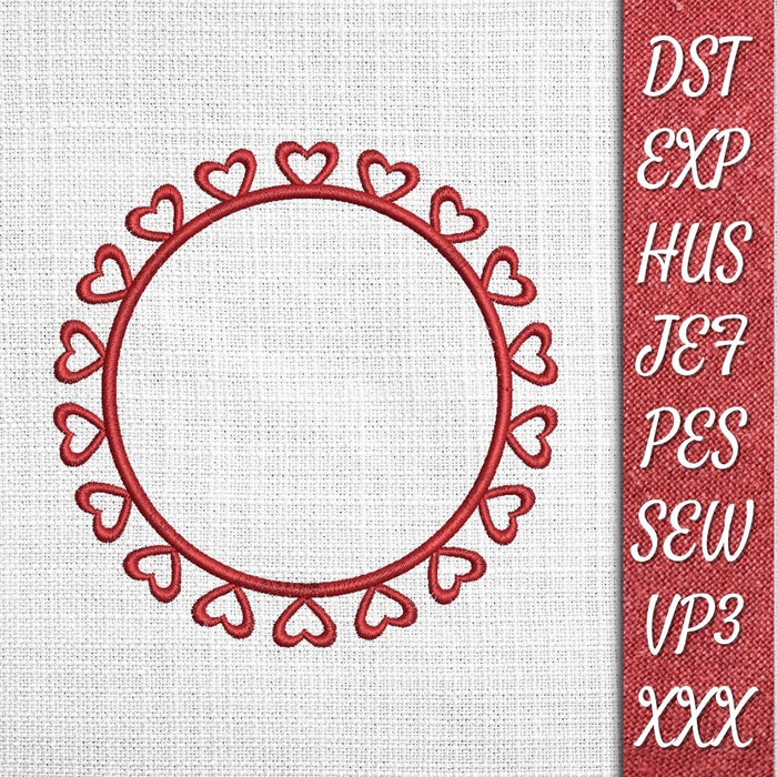 Valentines Day Embroidery Designs Bundle - Svg Ocean