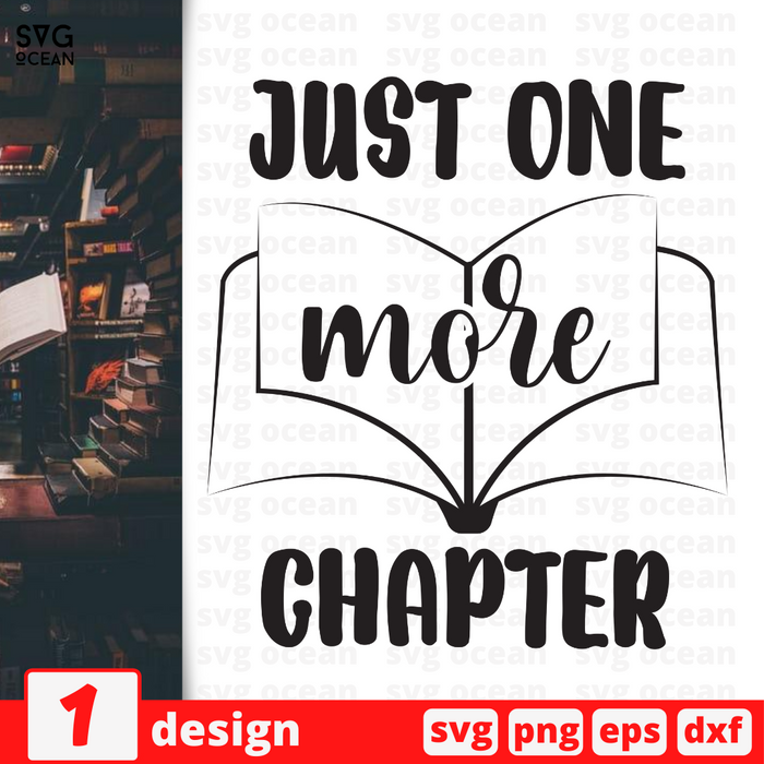 Just one more chapter SVG vector bundle - Svg Ocean