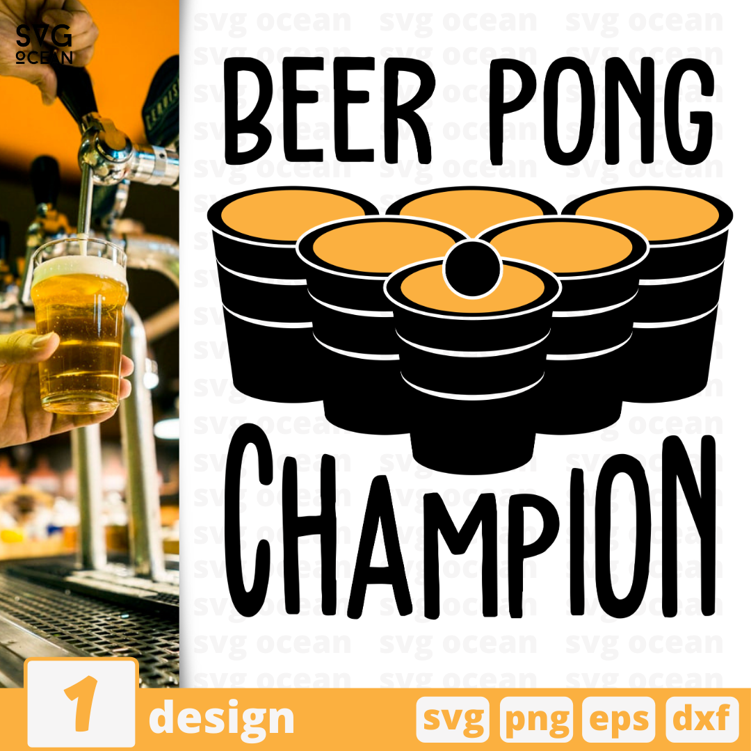 Beer Pong SVG, Beer Pong Clipart, Beer Pong Files For Cricut, Beer Pong Cut  Files For Silhouette, Dxf, Beer Pong PNG, Eps, Beer Pong VECTOR
