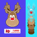 3D Christmas Gingerbread SVG Cut File - Svg Ocean