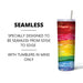Gay Pride Tumbler Sublimation 20 oz - Svg Ocean