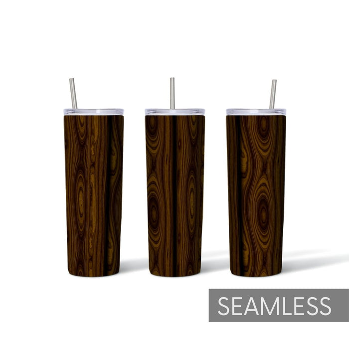 FREE Wood Tumbler Sublimation - Svg Ocean