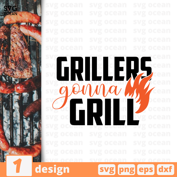 Grillers gonna grill SVG vector bundle - Svg Ocean