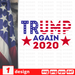 Trump again 2020 SVG vector bundle - Svg Ocean