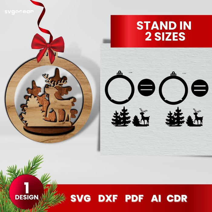 Laser Cut Christmas Toys SVG - Svg Ocean