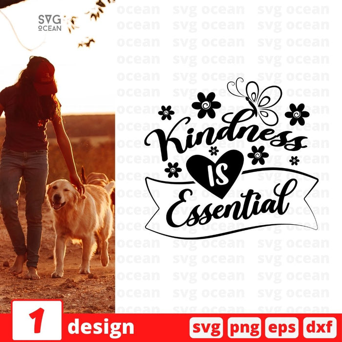 Kindness is essential - Svg Ocean