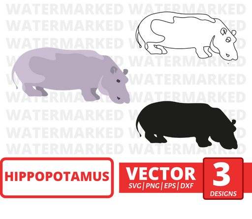 Hippopotamus svg