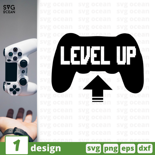 Level Up SVG vector bundle - Svg Ocean