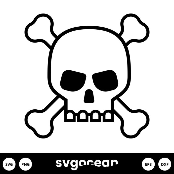 Skull SVG Image - Svg Ocean