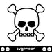Skull SVG Image - Svg Ocean