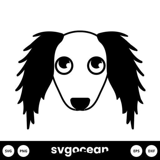 Long Haired Dachshund Svg - Svg Ocean