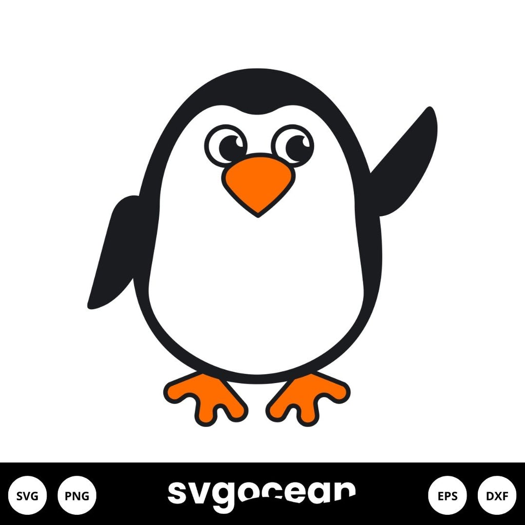 Penguin Egg Holder SVG vector for instant download - Svg Ocean — svgocean