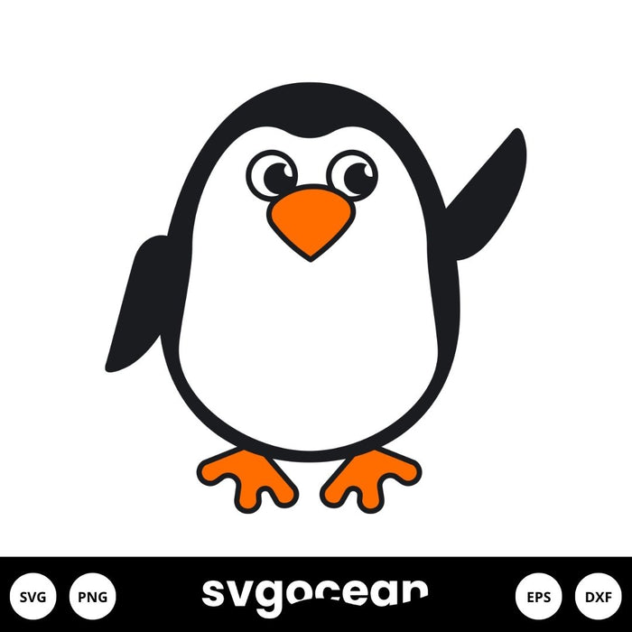 Penguin Svg - Svg Ocean