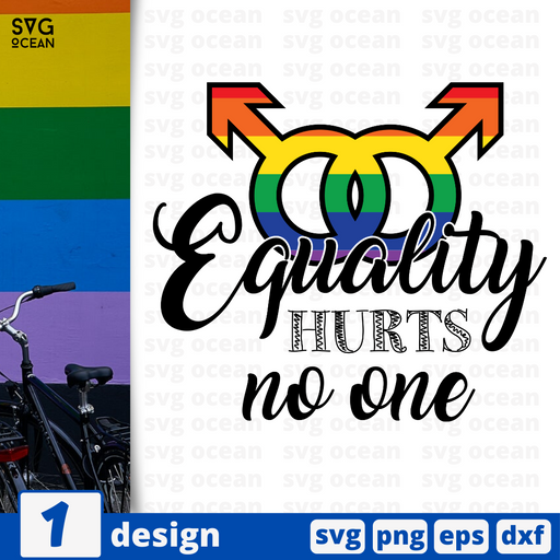 Equality hurts no one SVG vector bundle - Svg Ocean