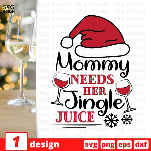 Mommy needs her jingle juice SVG vector bundle - Svg Ocean