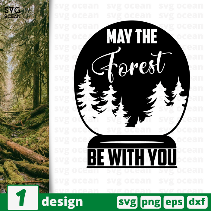May the forest SVG vector bundle - Svg Ocean
