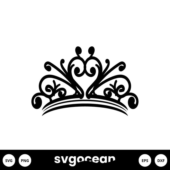 Tiara Crown SVG - Svg Ocean