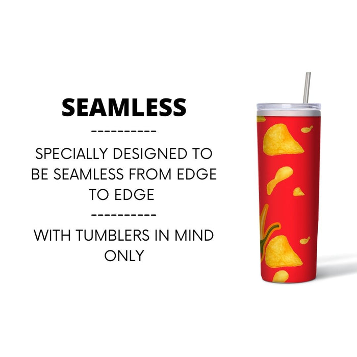 Chips Tumbler Sublimation