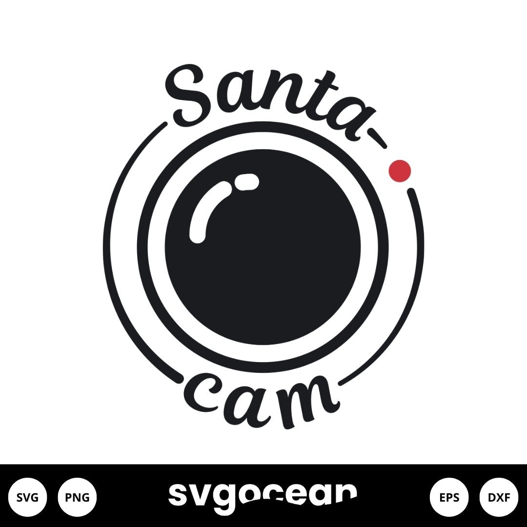 Santa Cam Svg vector for instant download - Svg Ocean — svgocean