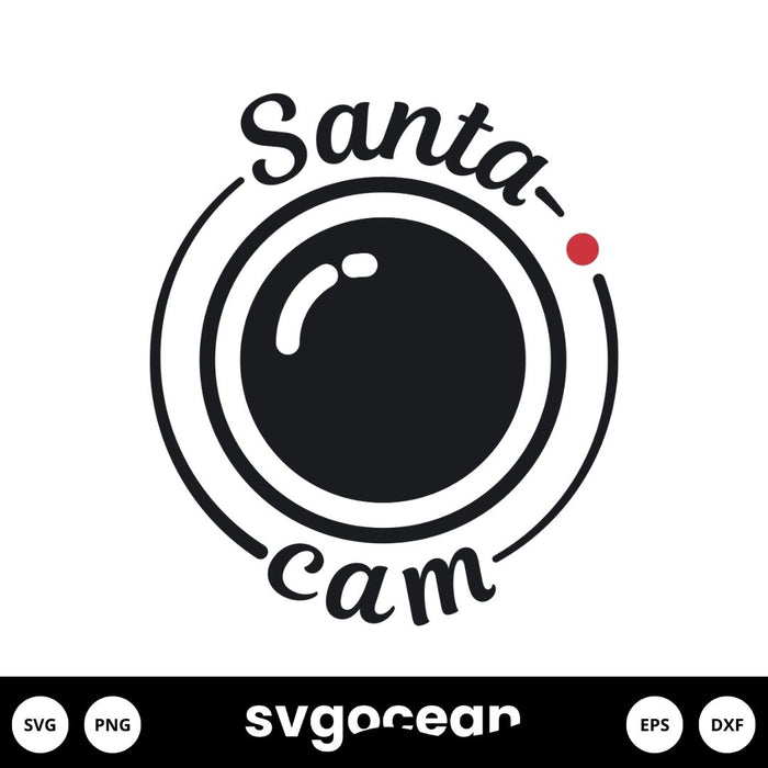 Santa Cam Svg - Svg Ocean