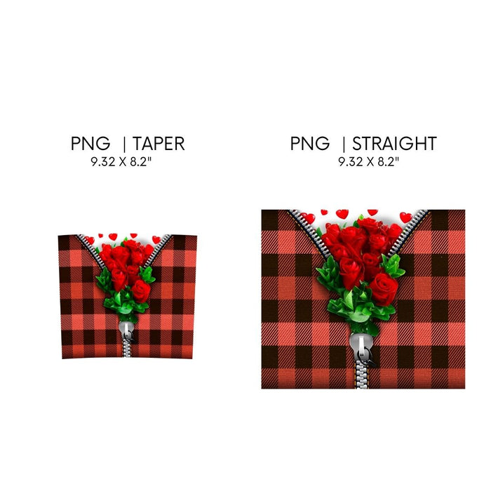 Roses Tumbler Sublimation - Svg Ocean