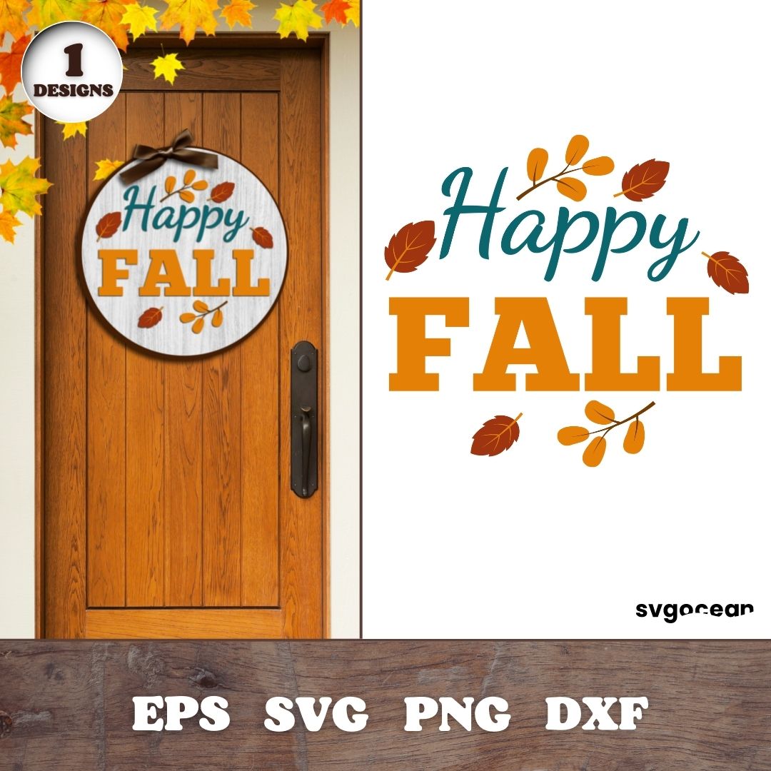 Fall Decor SVG vector for instant download - Svg Ocean — svgocean