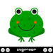 Cute Frog Svg - Svg Ocean