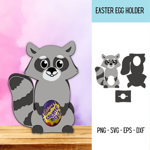 Raccoon Egg Holder SVG - Svg Ocean