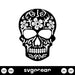 Sugar Skull SVG Free - Svg Ocean