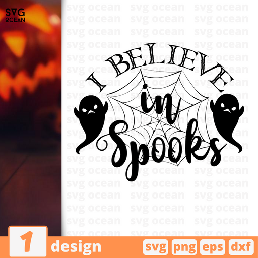 I believe in spooks SVG vector bundle - Svg Ocean