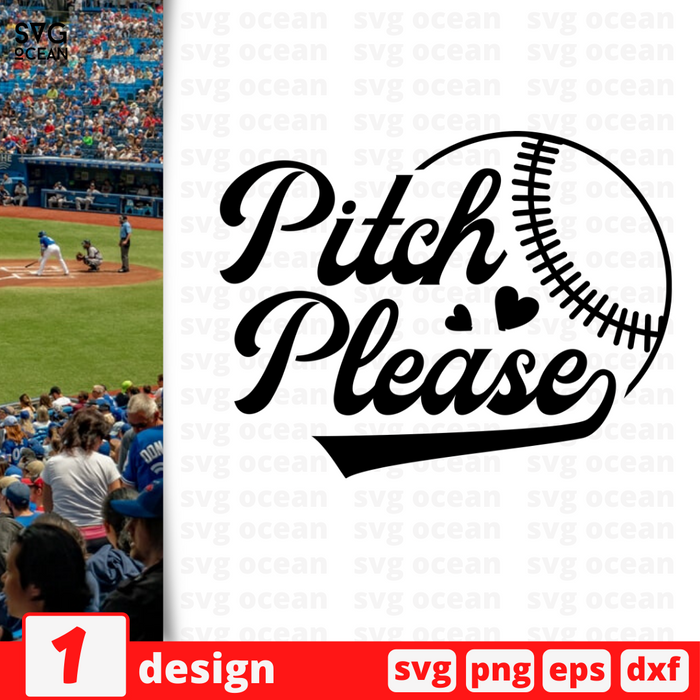 Pitch please SVG vector bundle - Svg Ocean
