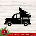 Christmas Truck SVG - svgocean