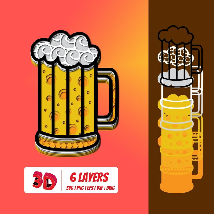 3D BBQ SVG Bundle - Svg Ocean