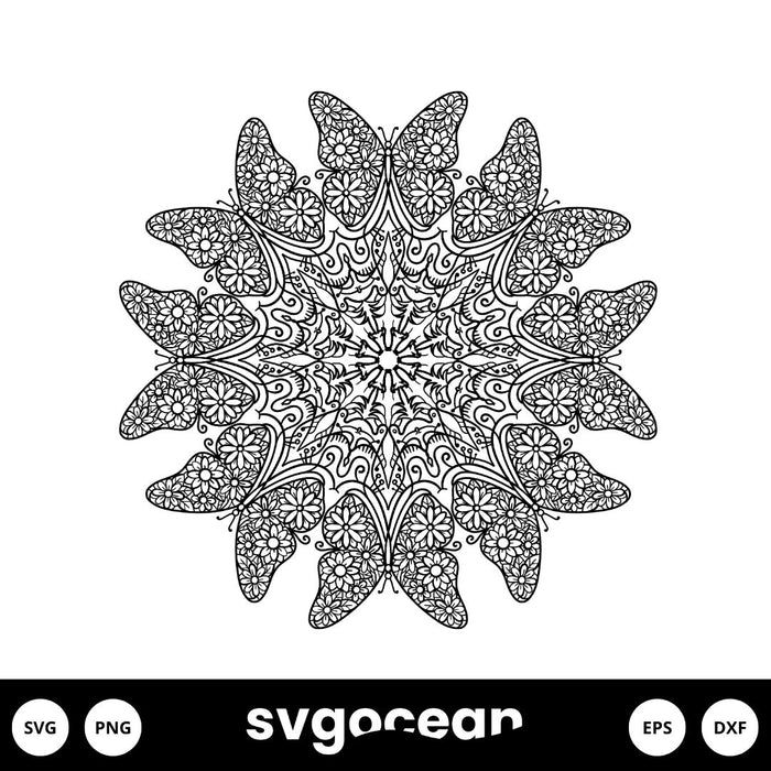 Mandala Svg Bundle - Svg Ocean