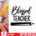 Blessed teacher SVG vector bundle - Svg Ocean