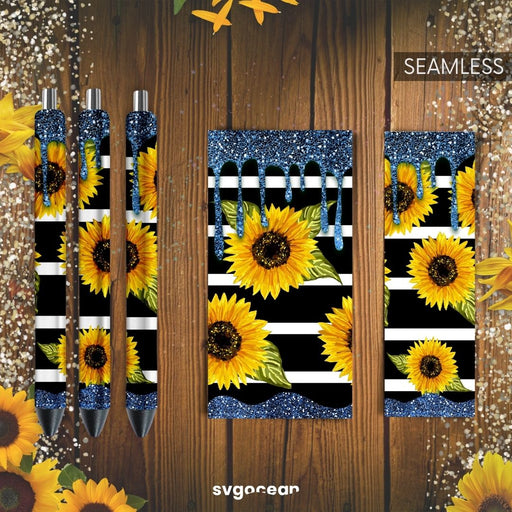 Sunflower Pen Tapered - Svg Ocean