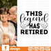 FREE Retirement SVG Cut File - Svg Ocean