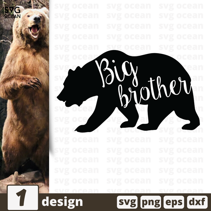 Free Bear quote svg