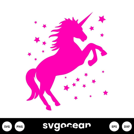 Simple Unicorn SVG - Svg Ocean