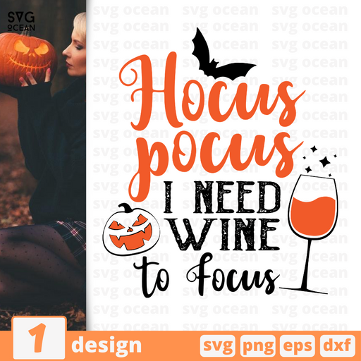 Hocus pocus  I need wine to Focus SVG vector bundle - Svg Ocean