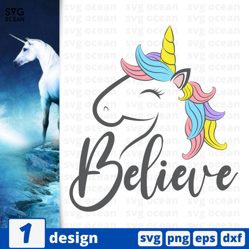 Believe SVG vector bundle - Svg Ocean