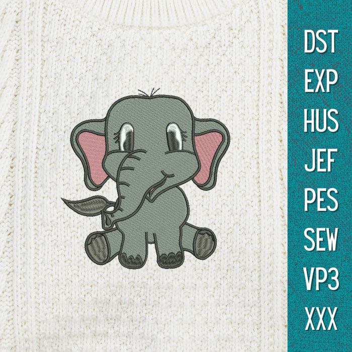 Elephant Embroidery Designs - Svg Ocean