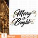 Merry & Bright SVG vector bundle - Svg Ocean
